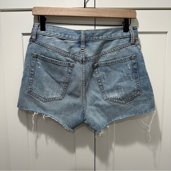 We the free Sofia Short in Washed Denim Size 26 - Picture 7 of 7